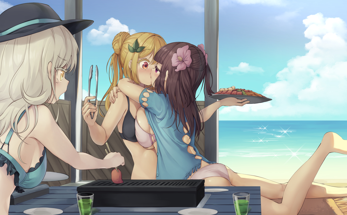 This is a pixiv picture whose title is 前菜.