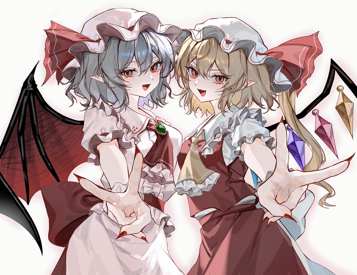 This is a pixiv picture whose title is レミフラ.