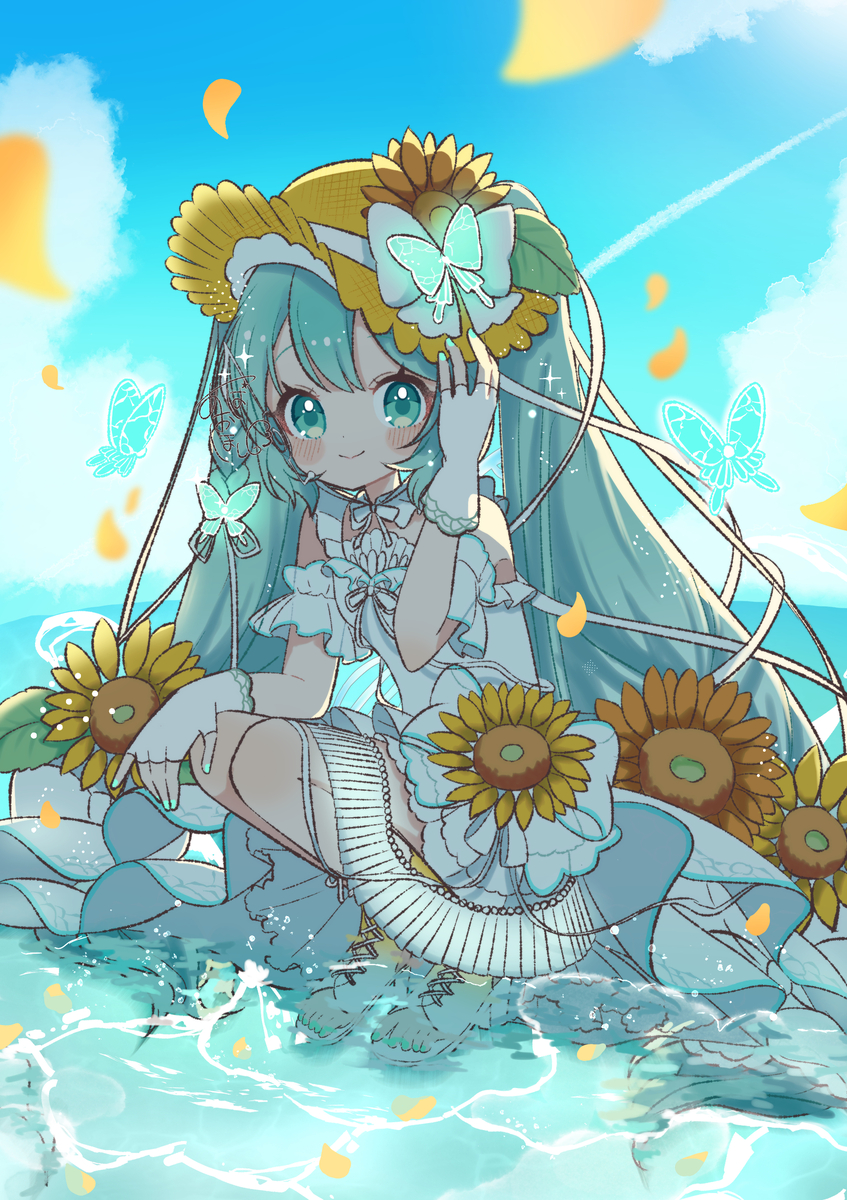 This is a pixiv picture whose title is 無題.