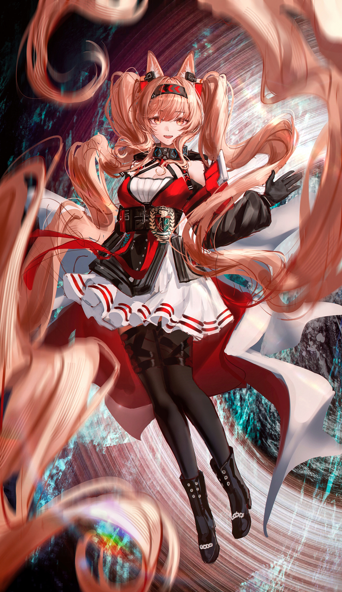 This is a pixiv picture whose title is 予愿安洁莉娜.