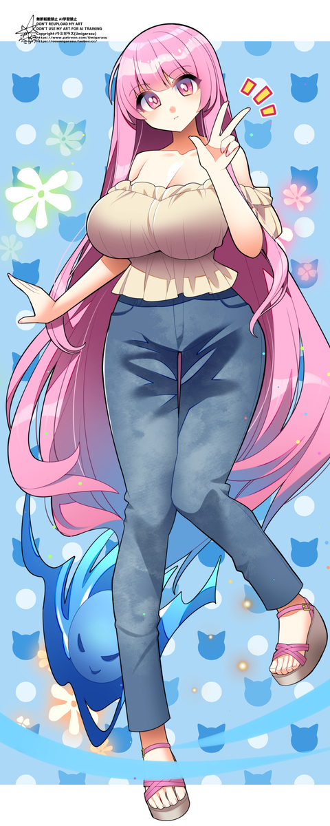 This is a pixiv picture whose title is 夏の面霊気´.