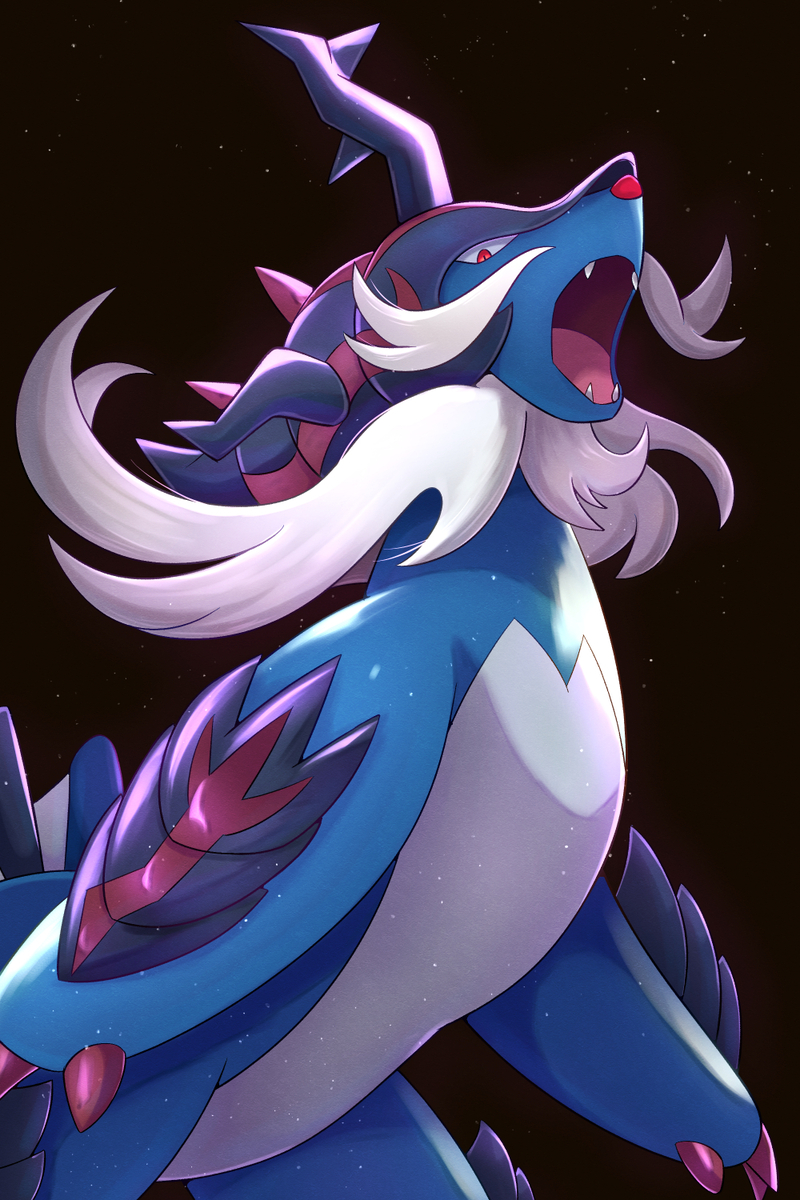This is a pixiv picture whose title is ヒスイダイケンキ.