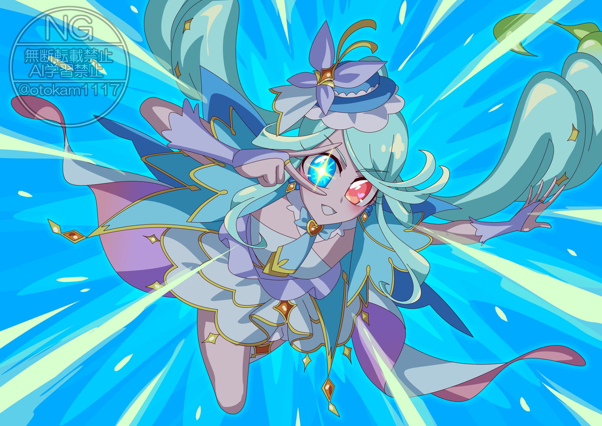 This is a pixiv picture whose title is きらめきタイム！.