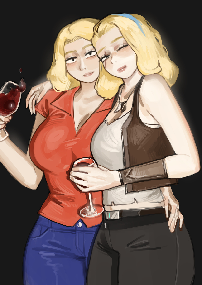 This is a pixiv picture whose title is 好事成双.