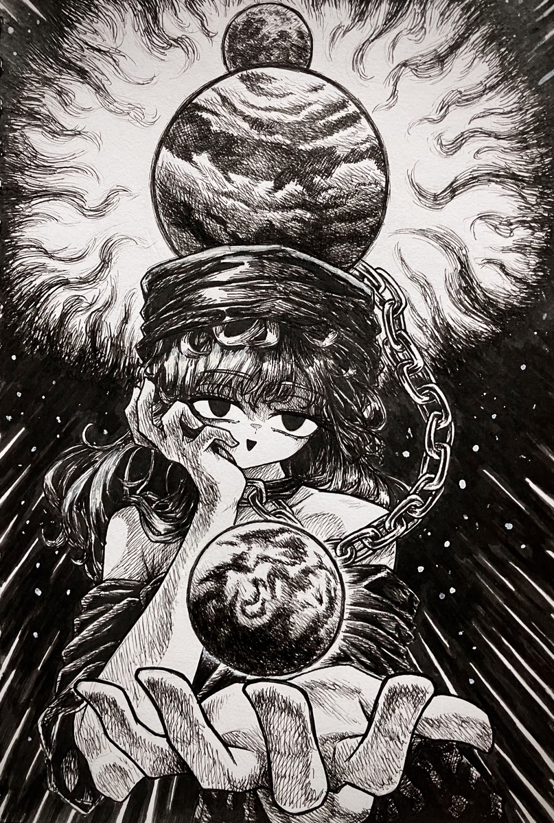 This is a pixiv picture whose title is ヘカーティア.
