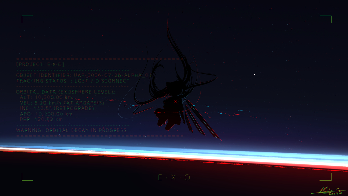 This is a pixiv picture whose title is E · X · O.
