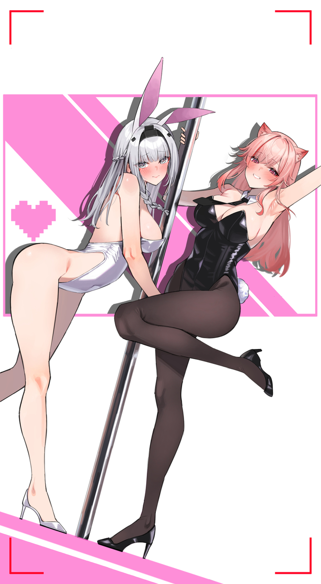This is a pixiv picture whose title is 🐰.