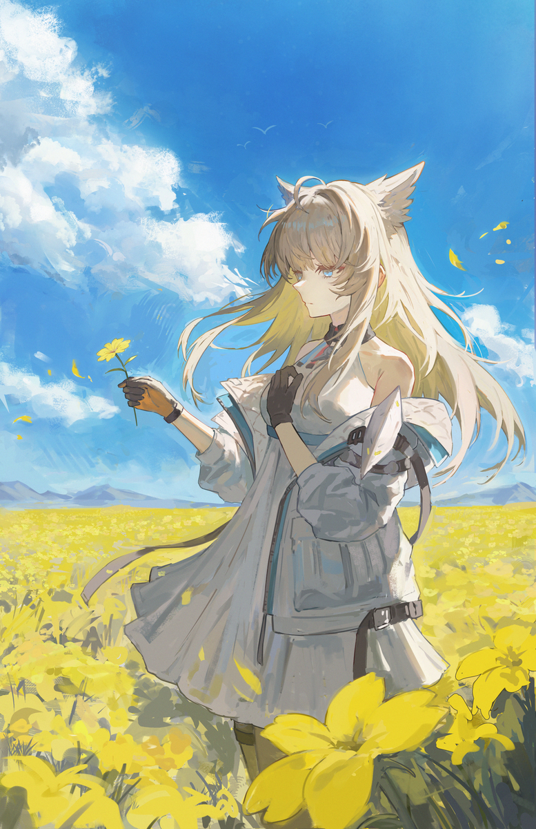 This is a pixiv picture whose title is Perlica.