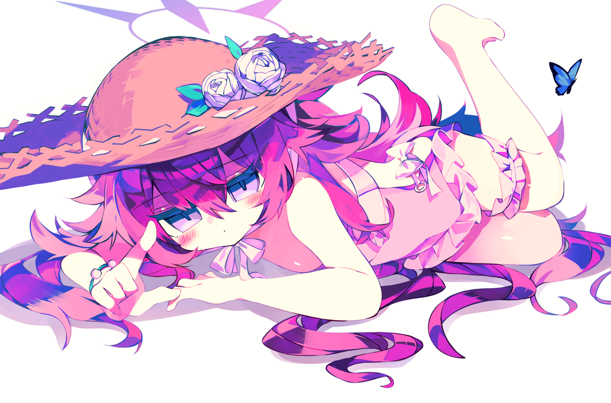This is a pixiv picture whose title is 🌹.