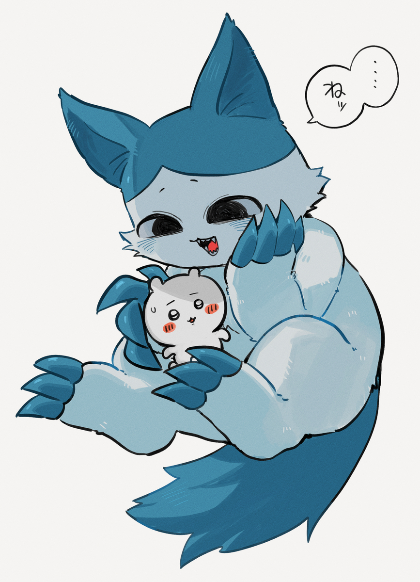 This is a pixiv picture whose title is ハチちい.