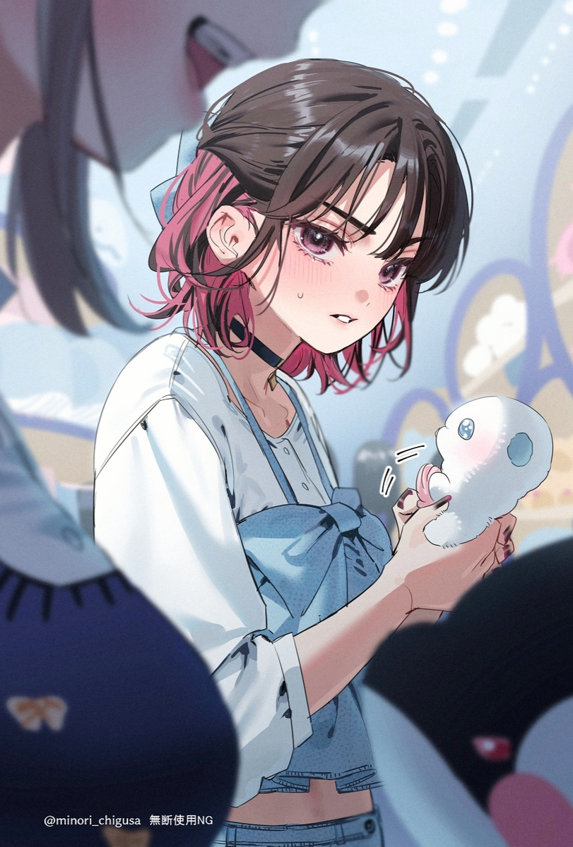 This is a pixiv picture whose title is (いやお前が1番可愛いだろ……).