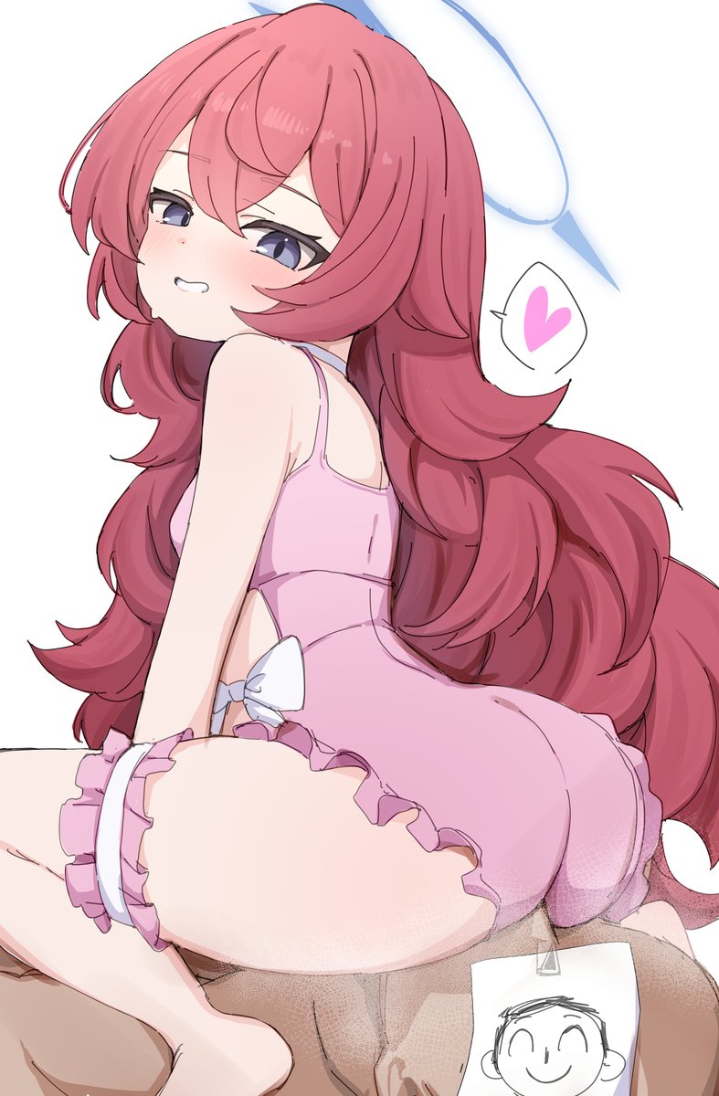 This is a pixiv picture whose title is イロハの尻を堪能.