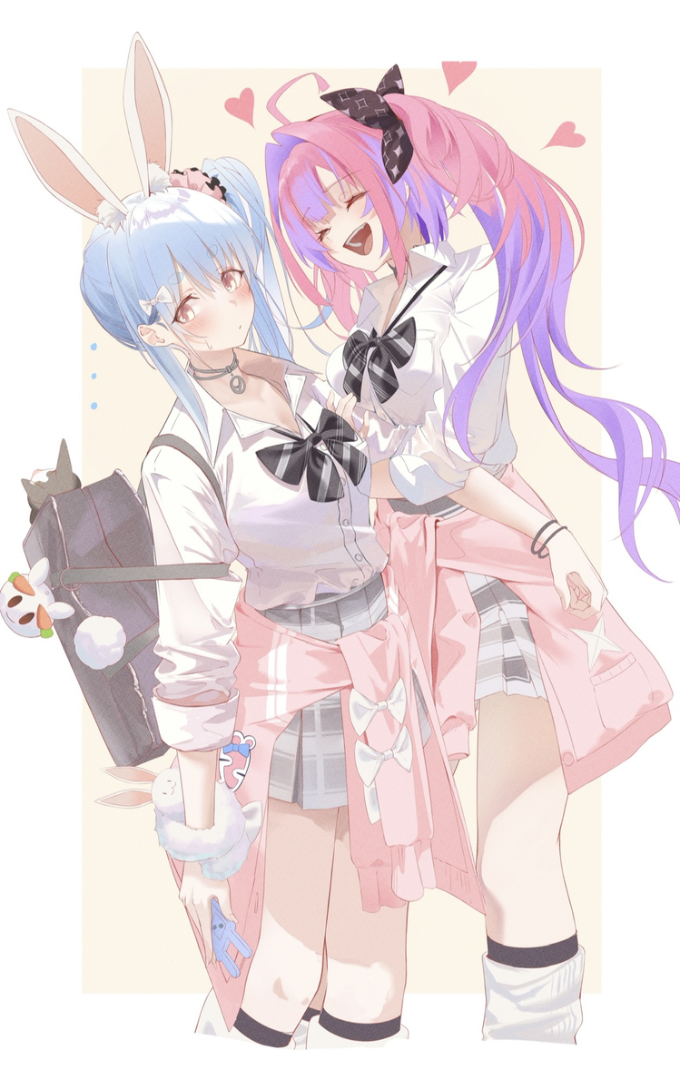 This is a pixiv picture whose title is ペコヴィヴィ.