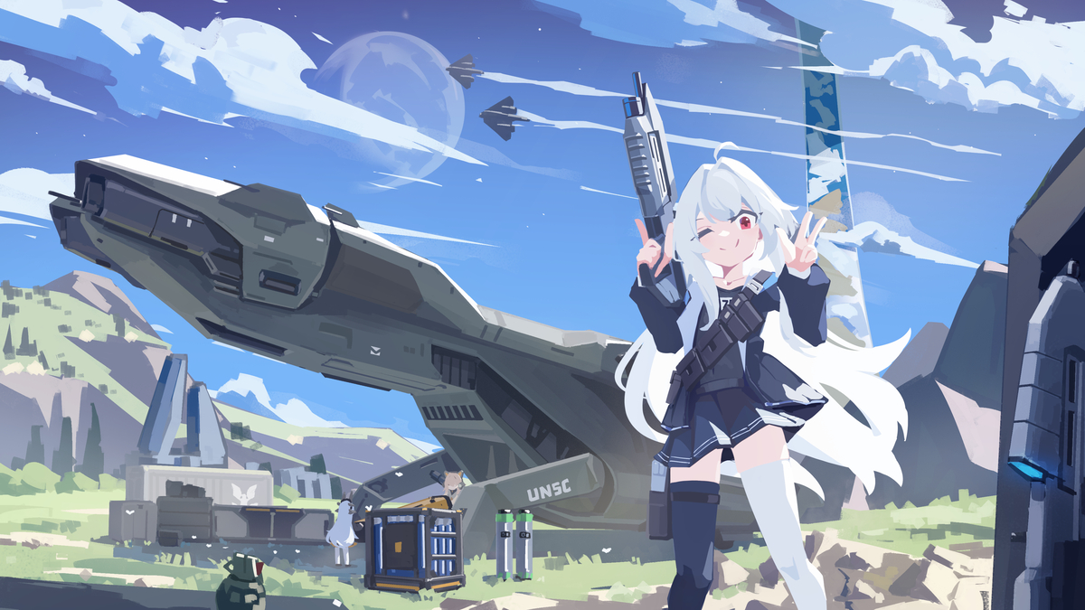 This is a pixiv picture whose title is 啪叽龙在04环带.