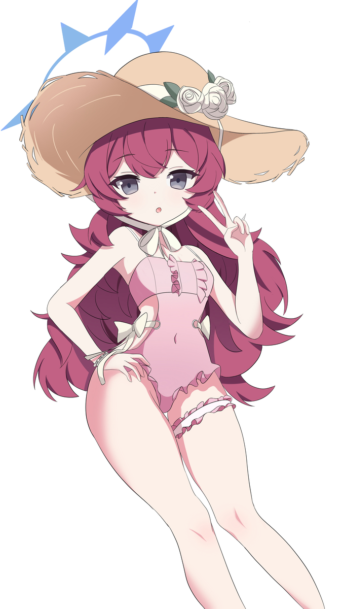This is a pixiv picture whose title is 水着イロハ.