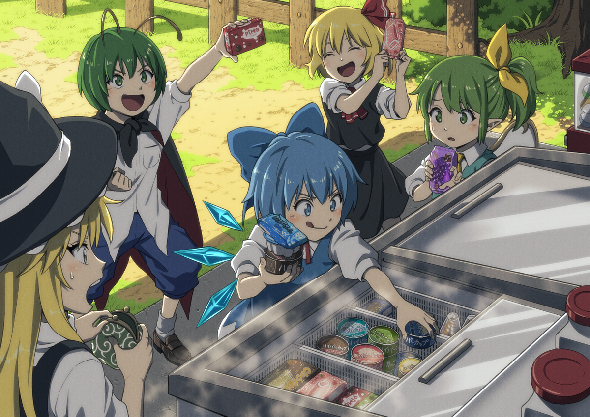 This is a pixiv picture whose title is 1個だけだぜ！.