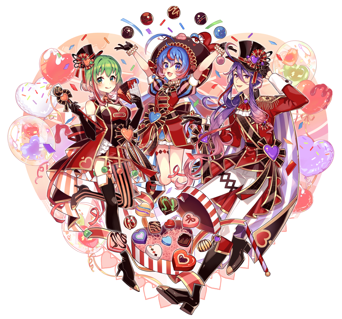 This is a pixiv picture whose title is Lively Paradise 2027.