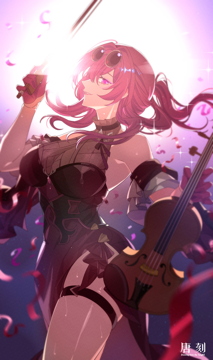 This is a pixiv picture whose title is 卡芙卡.