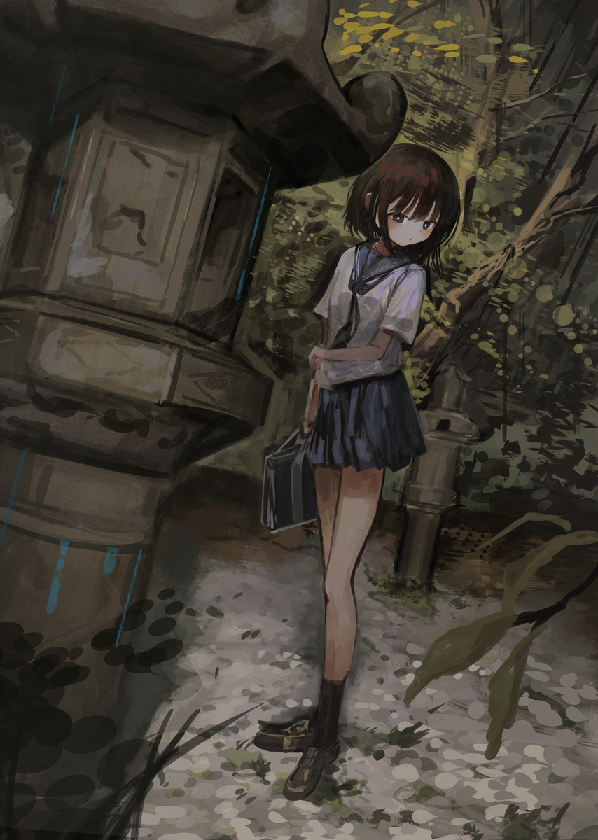 This is a pixiv picture whose title is 無題.