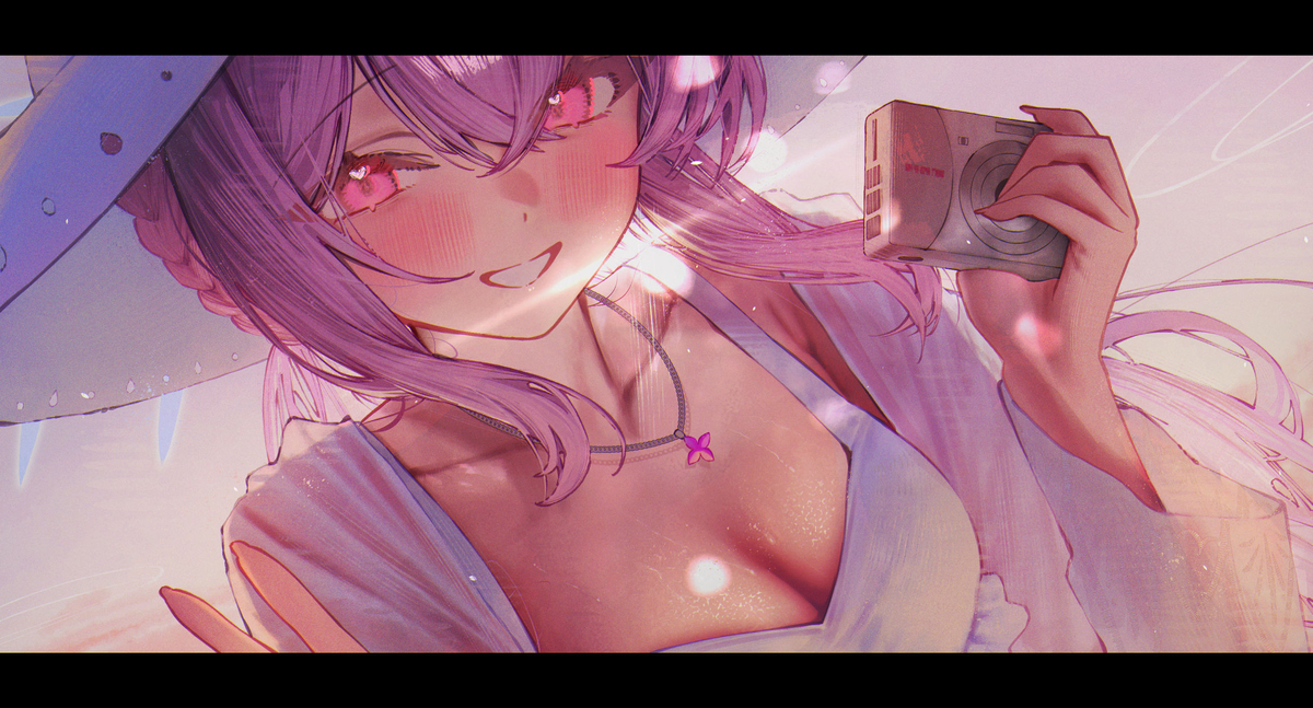 This is a pixiv picture whose title is Atsuko.