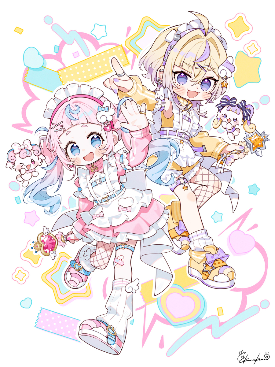 This is a pixiv picture whose title is ぽっぷん・パーラー.