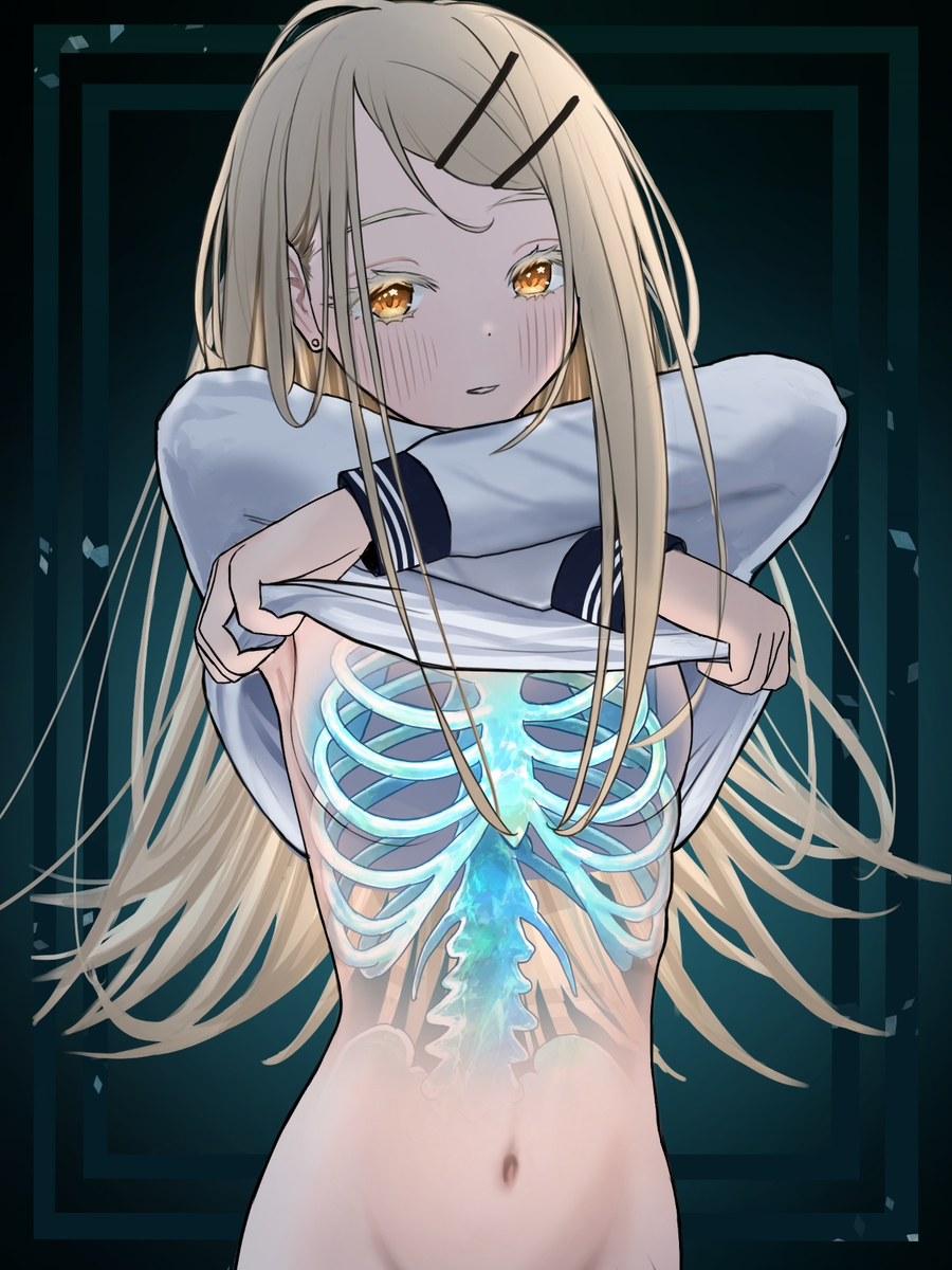 This is a pixiv picture whose title is 光景.