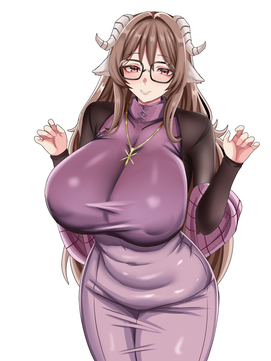 This is a pixiv picture whose title is 羊妈.