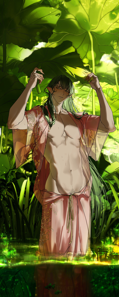 This is a pixiv picture whose title is 🌡️☀️.