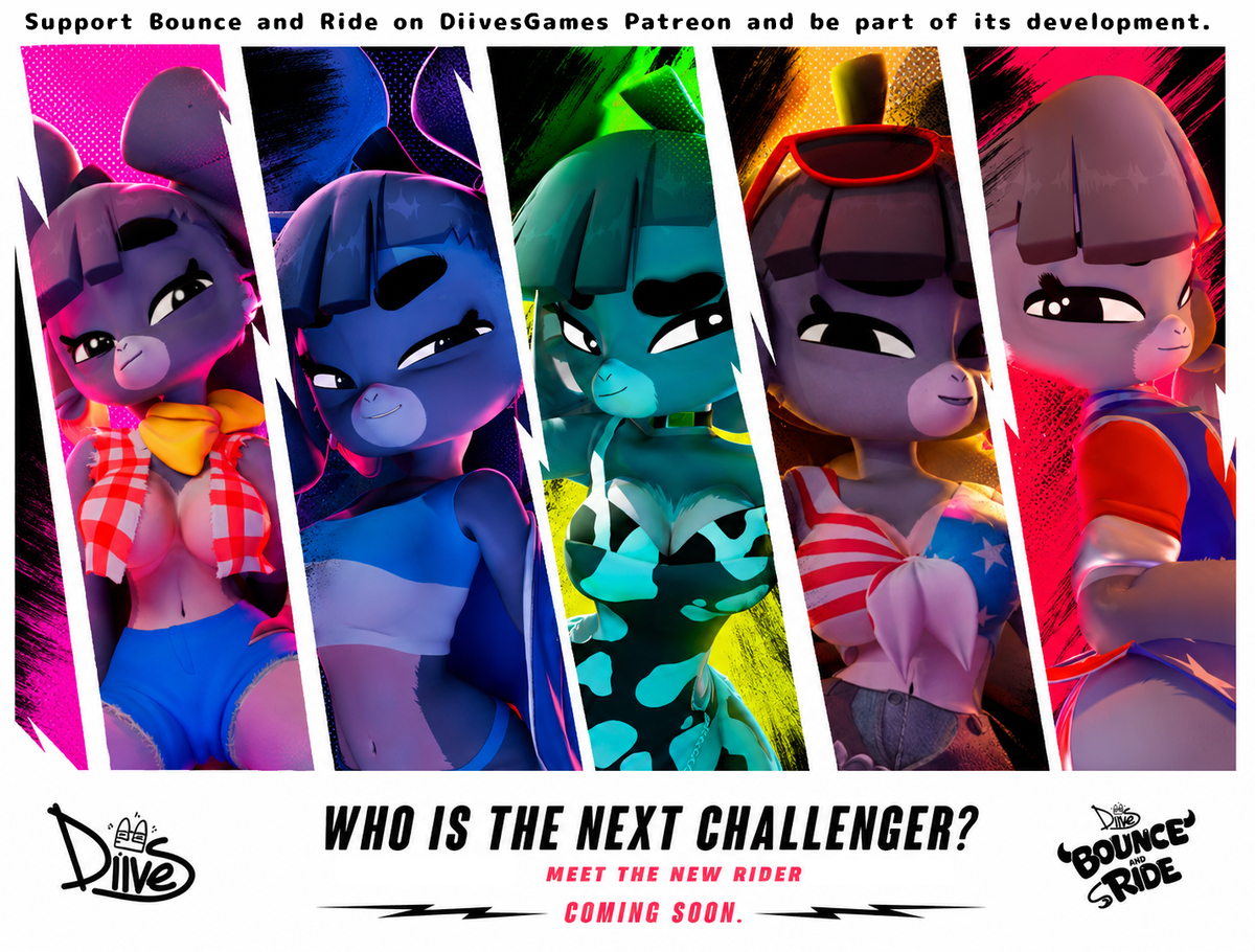 This is a pixiv picture whose title is Bounce and Ride (NEXT UPDATE).