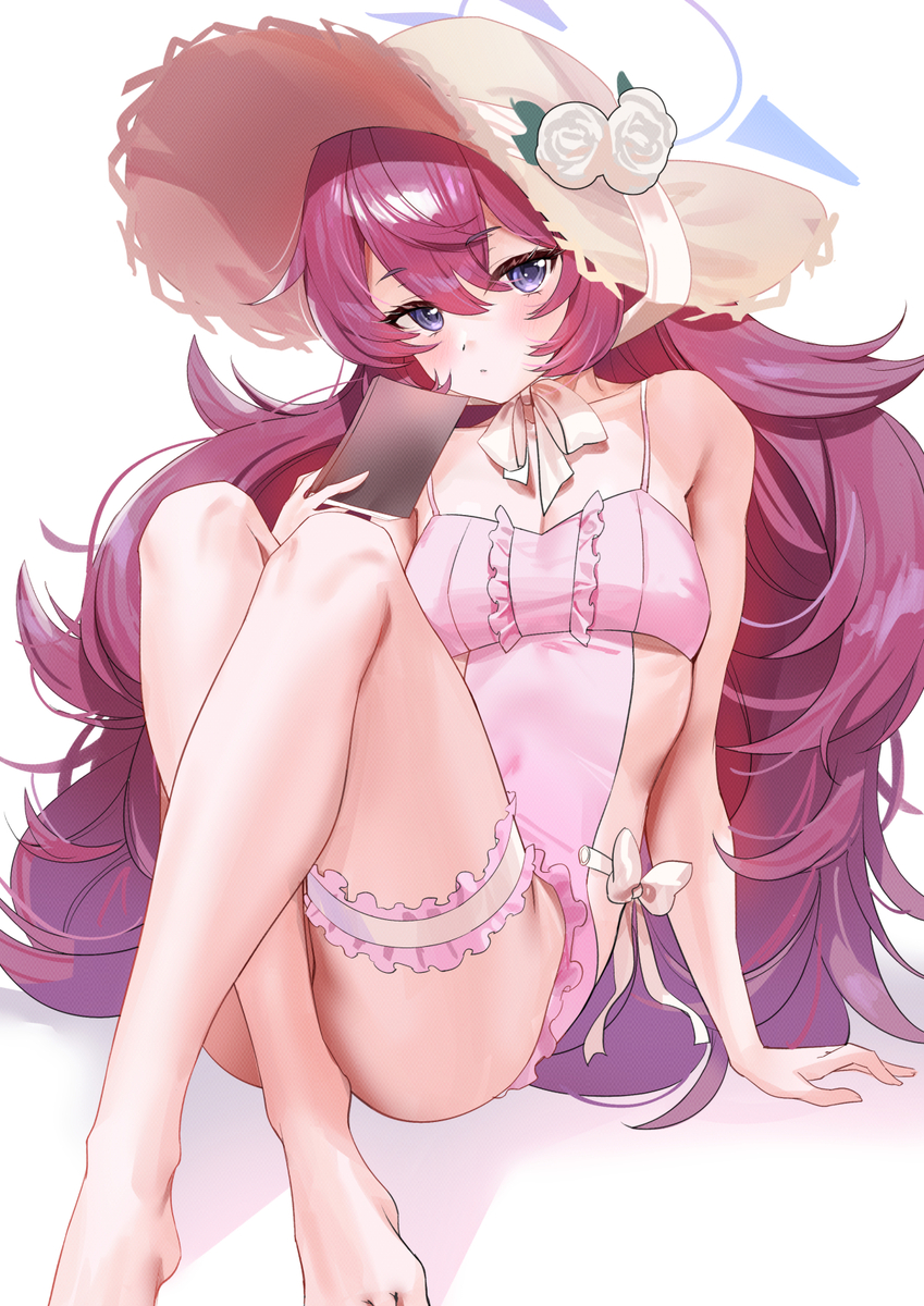 This is a pixiv picture whose title is 水着イロハ.