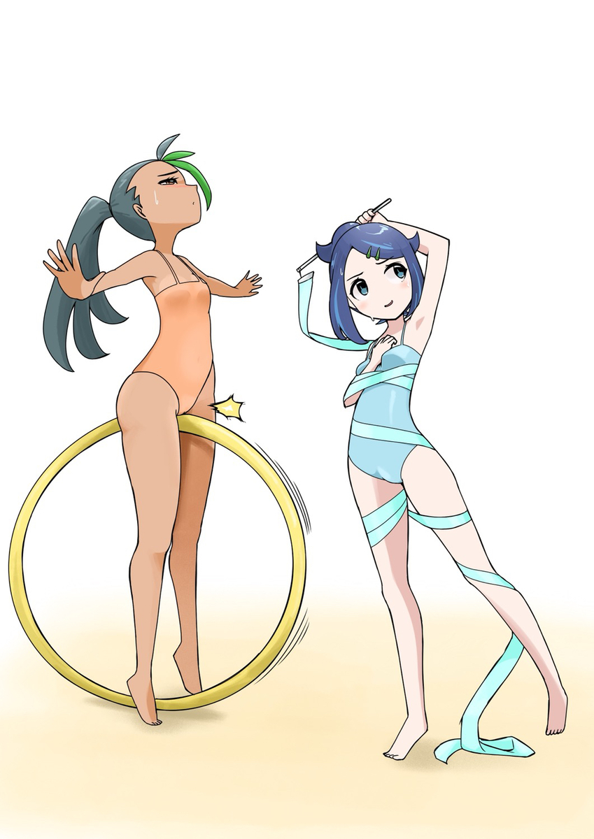 This is a pixiv picture whose title is 26−114 新体操体験.