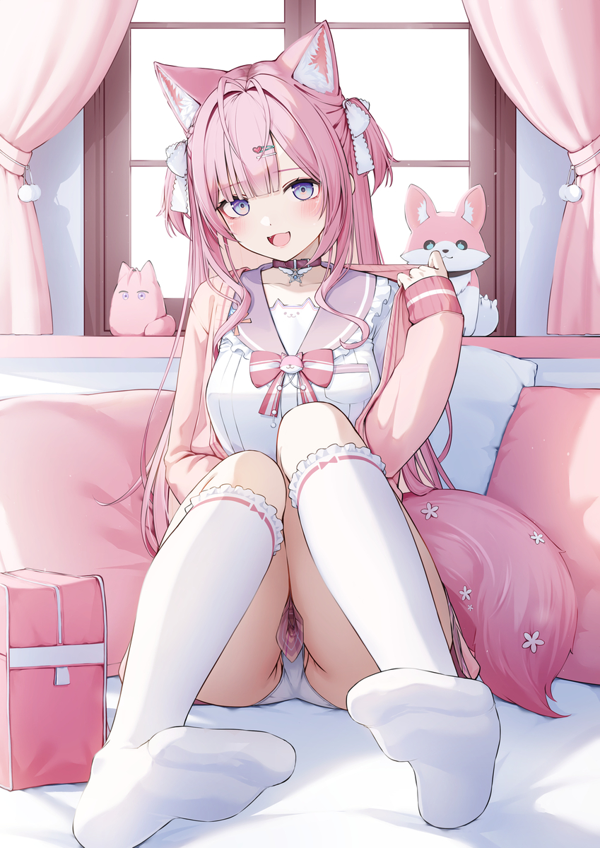This is a pixiv picture whose title is こよ～🧪.