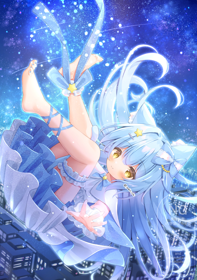 This is a pixiv picture whose title is falling.