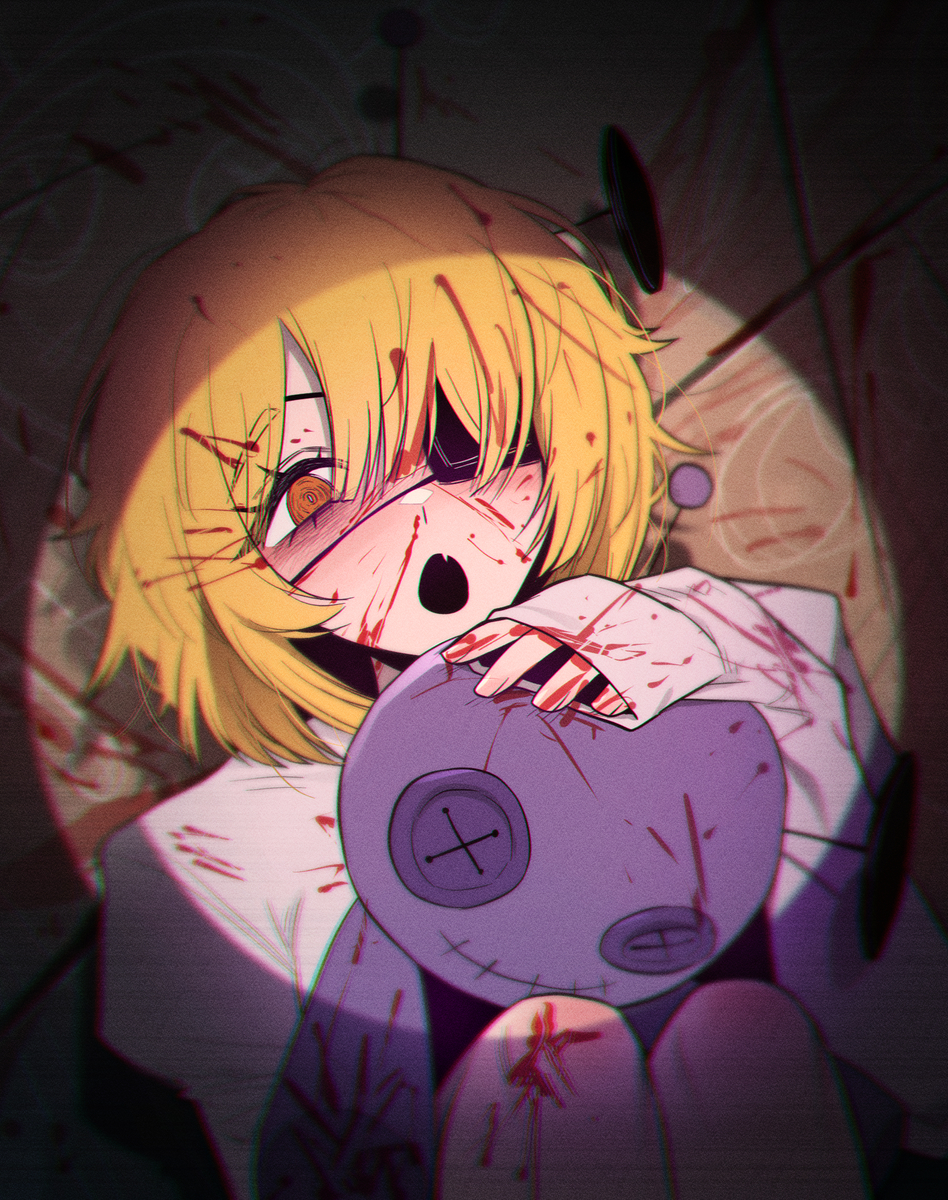 This is a pixiv picture whose title is 놀아줄래 돈키.