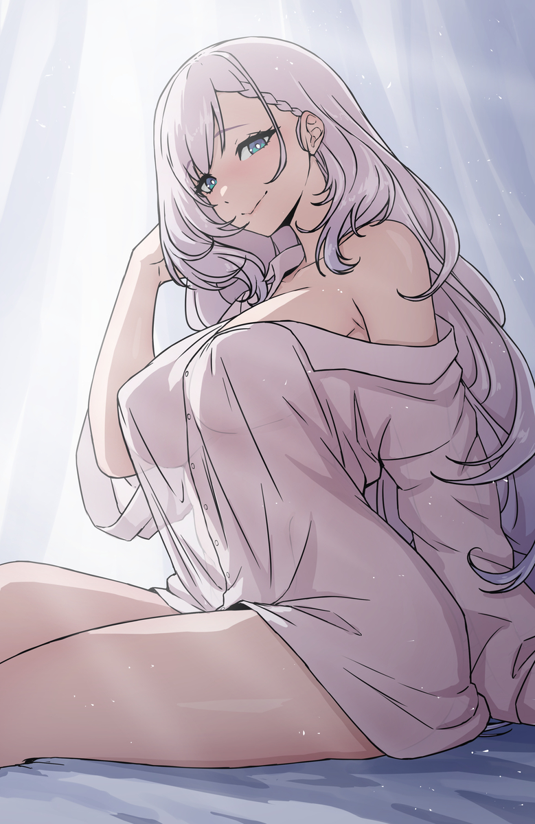 This is a pixiv picture whose title is Morning Reine.