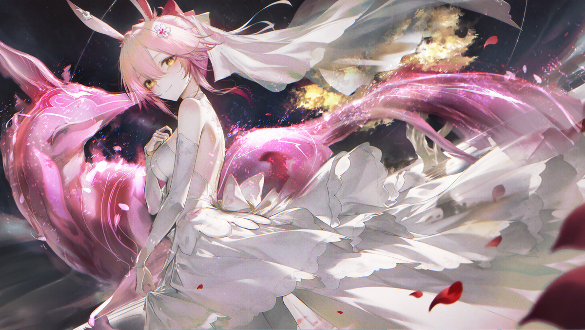 This is a pixiv picture whose title is 緋英.