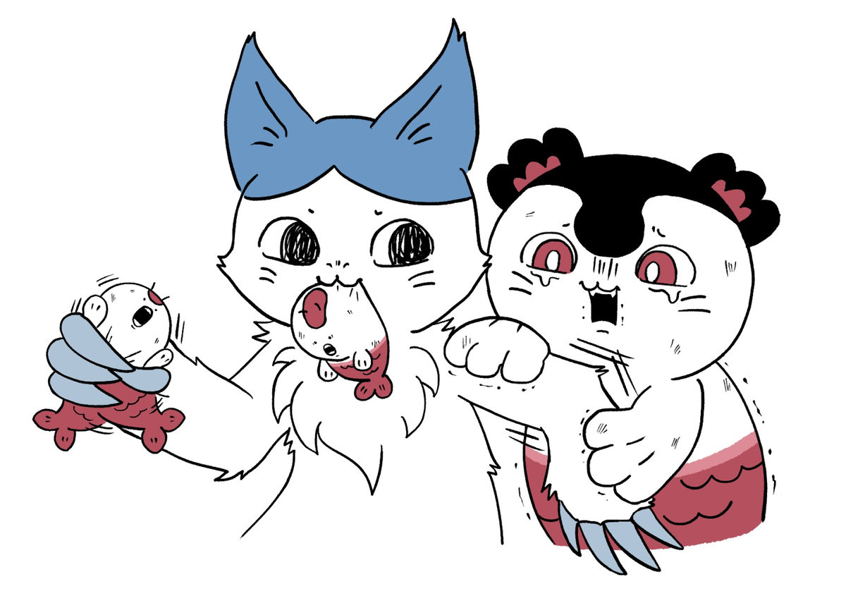This is a pixiv picture whose title is おねがいッもうみんなを襲わないでーッ.