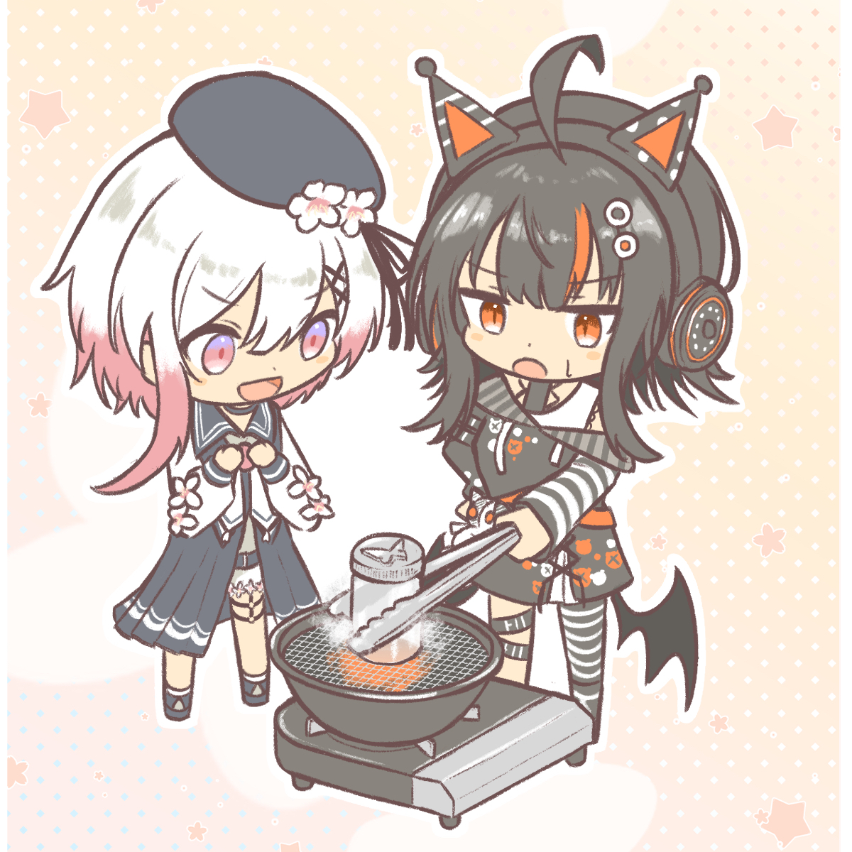 This is a pixiv picture whose title is まのさばデフォルメまとめ.