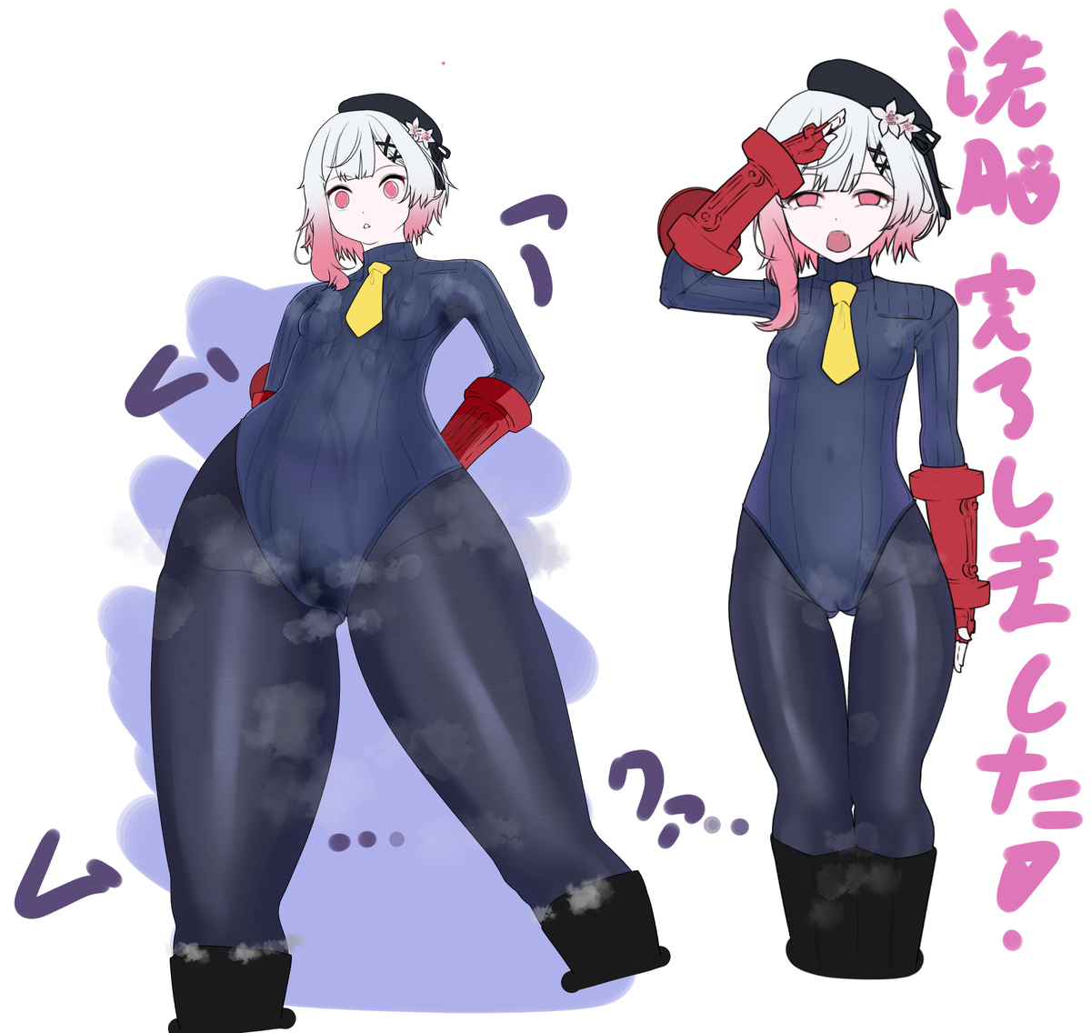 This is a pixiv picture whose title is ベガ親衛隊化らくがき.
