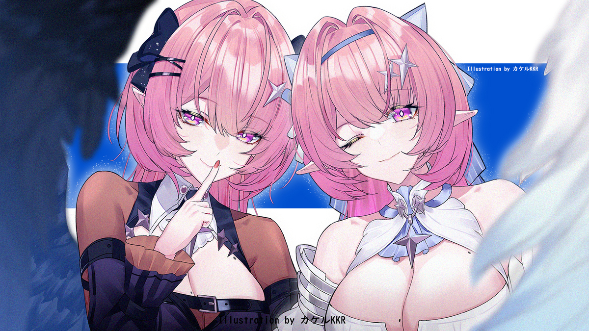 This is a pixiv picture whose title is 両方すき...