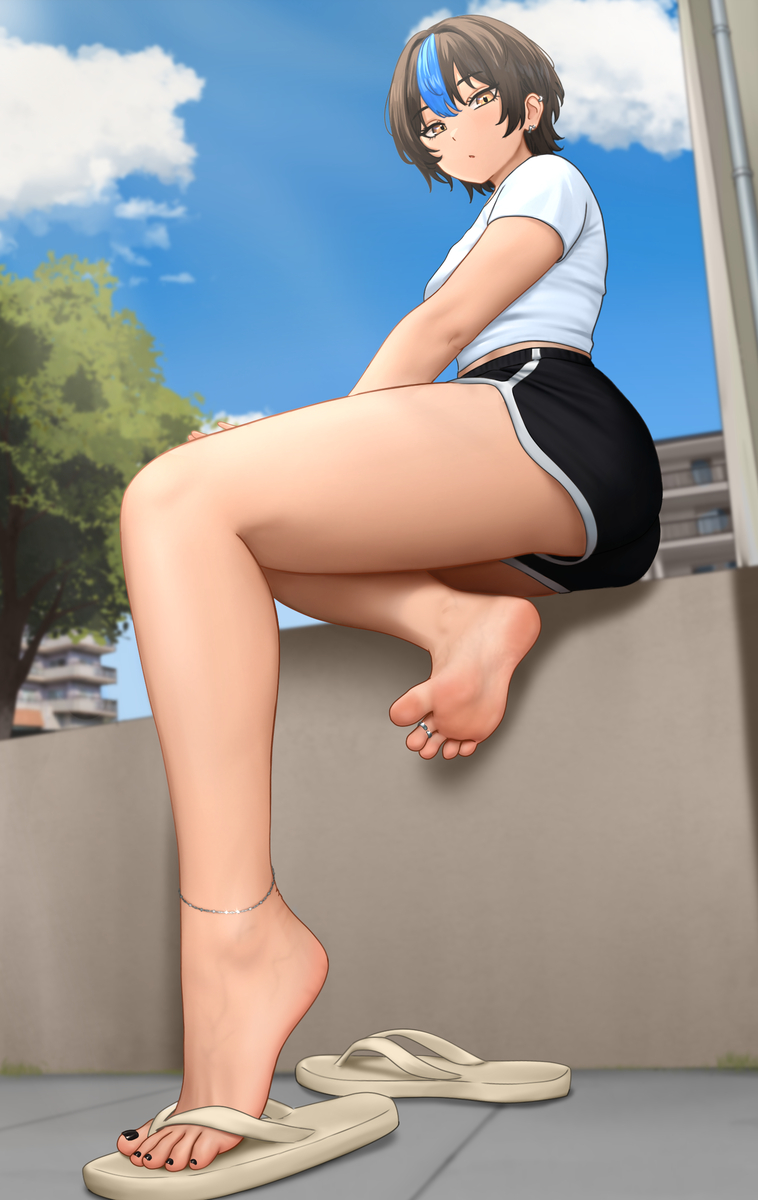 This is a pixiv picture whose title is ひなたぼっこ ☀️.