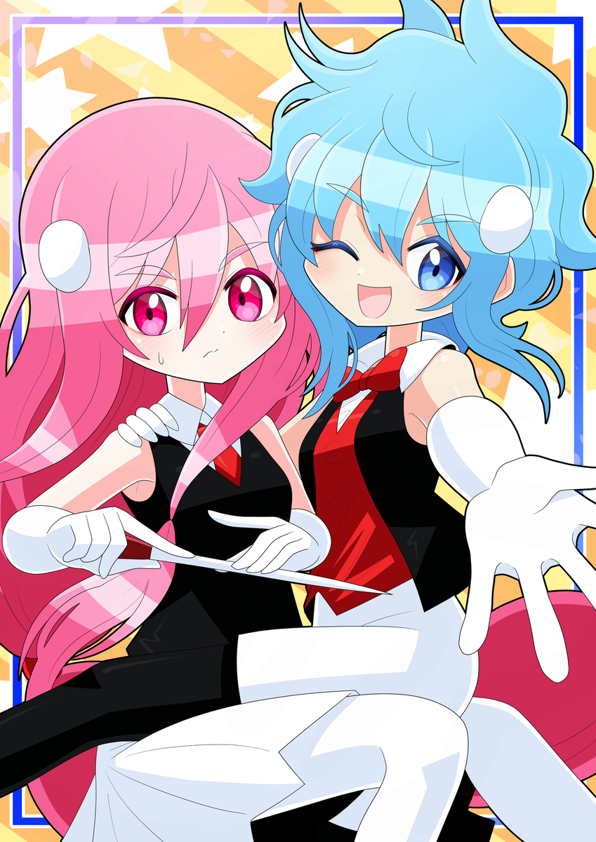 This is a pixiv picture whose title is ユウナラ.