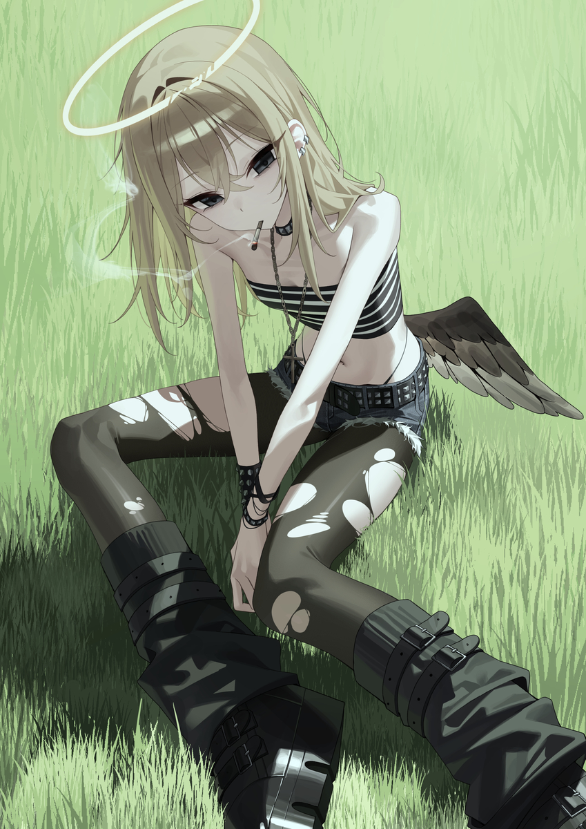 This is a pixiv picture whose title is 「適当に撮って…」.