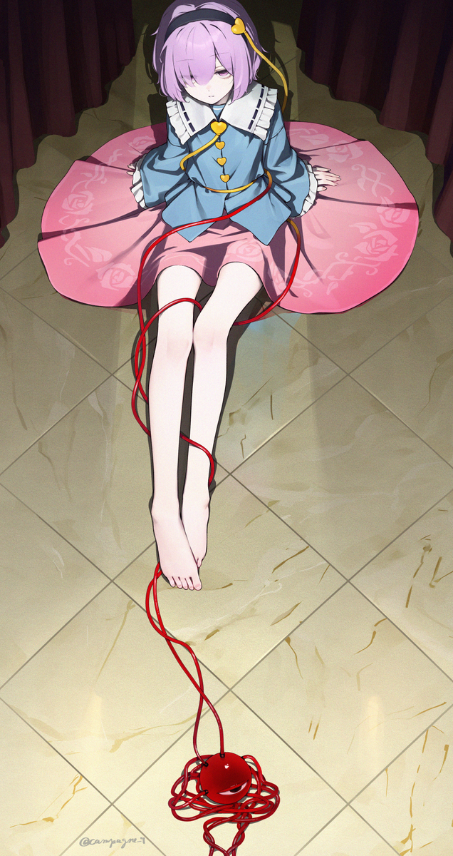 This is a pixiv picture whose title is さとり.