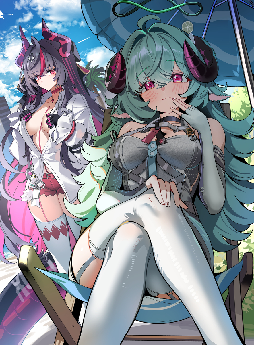 This is a pixiv picture whose title is 無題.