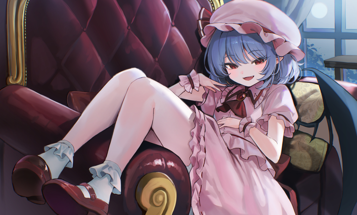 This is a pixiv picture whose title is レミリア.