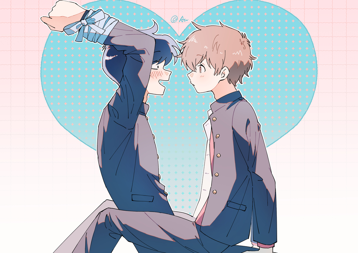 This is a pixiv picture whose title is 中広 log④.