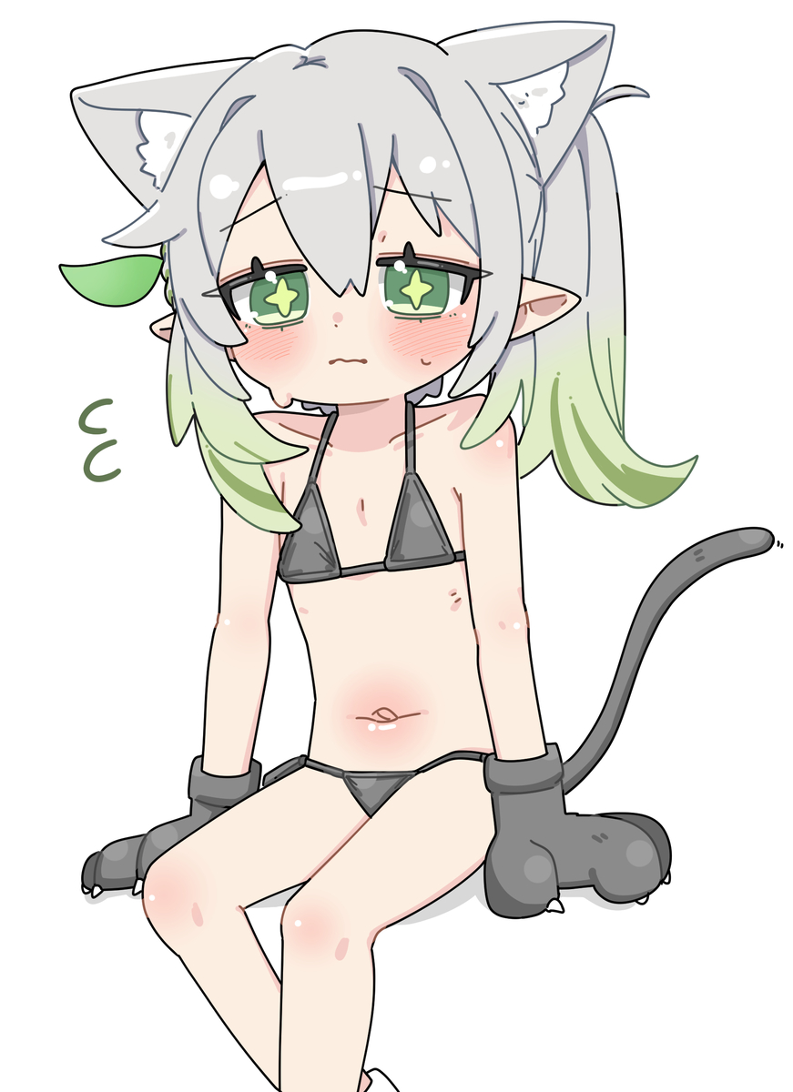 This is a pixiv picture whose title is にゃひーだ！.
