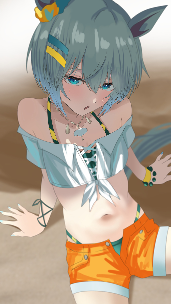 This is a pixiv picture whose title is 「もしかして、私のこと忘れてました？」.