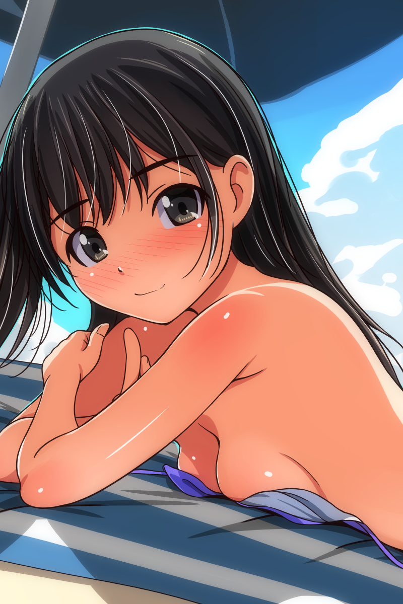 This is a pixiv picture whose title is 今日の一枚4802 (0:40+0:20+1:20).